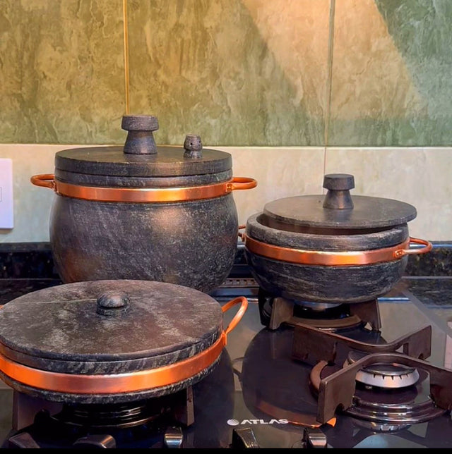 Kit 3 Peças - Cozinha de Pedra