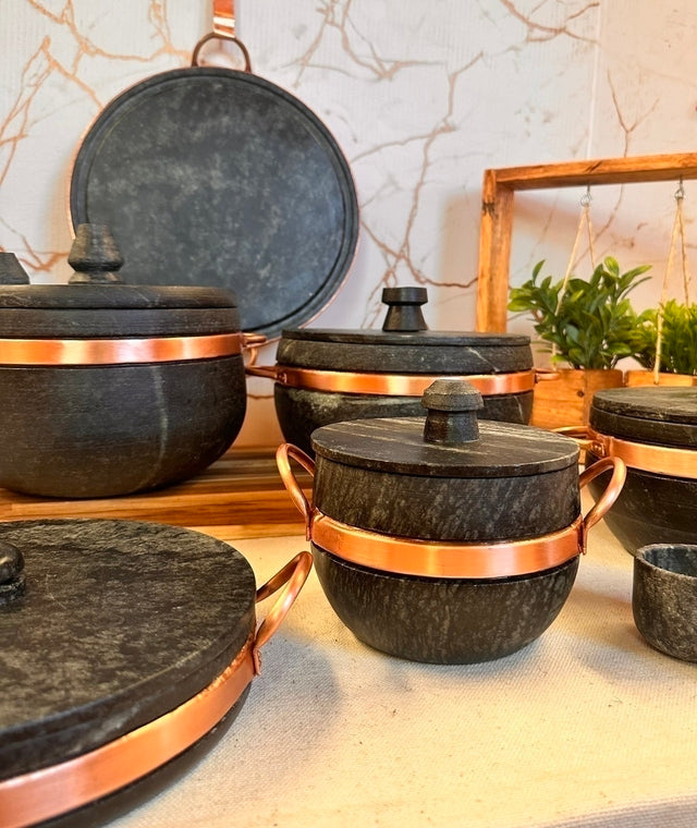Kit 8 Peças - Cozinha de Pedra
